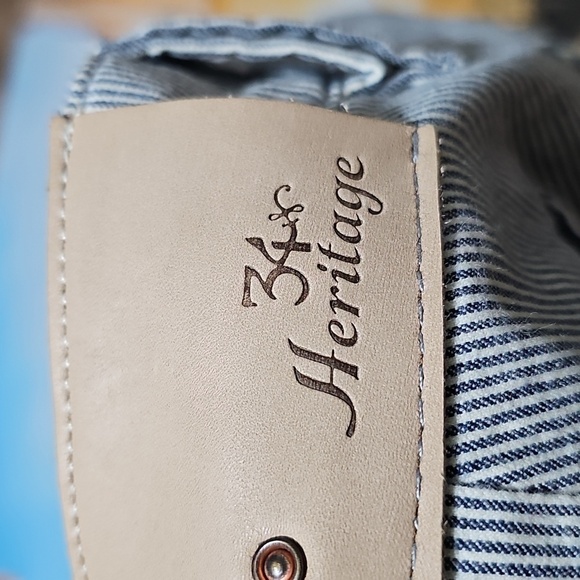 34 Heritage Pinstripe‎ Shorts Size 34 - Picture 3 of 5